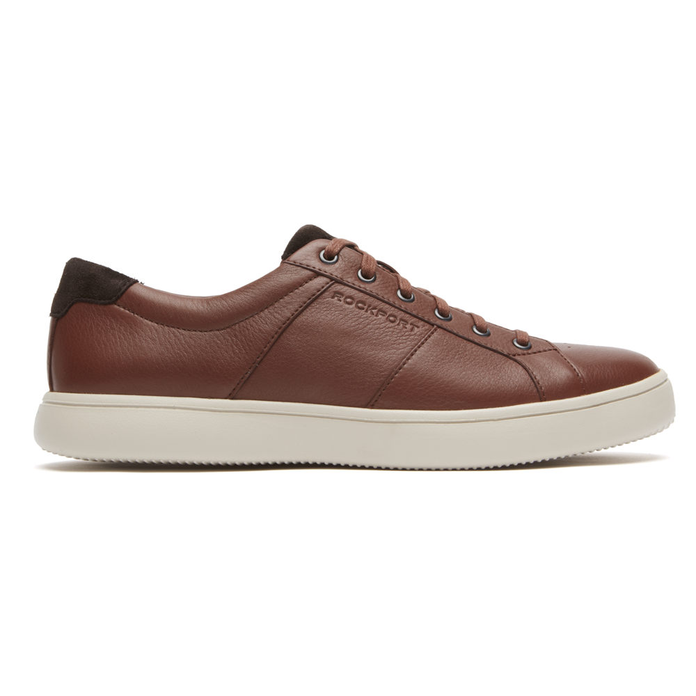 Tenis Rockport Homem Marrom - Jarvis Lace-To-Toe - 01237UVNA